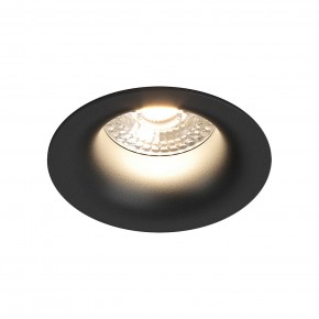 DK3024-BK Встраиваемый светильник, IP 20, 10 Вт, GU5.3, LED, черный, пластик в Перми - perm.ok-mebel.com | фото
