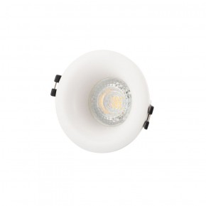 DK3024-WH Встраиваемый светильник, IP 20, 10 Вт, GU5.3, LED, белый, пластик в Перми - perm.ok-mebel.com | фото 1