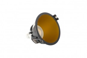 DK3026-BG Встраиваемый светильник, IP 20, 10 Вт, GU5.3, LED, черный/золотой, пластик в Перми - perm.ok-mebel.com | фото 5