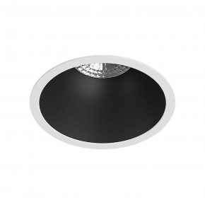 DK3026-WB Встраиваемый светильник, IP 20, 10 Вт, GU5.3, LED, белый/черный, пластик в Перми - perm.ok-mebel.com | фото