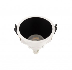 DK3026-WB Встраиваемый светильник, IP 20, 10 Вт, GU5.3, LED, белый/черный, пластик в Перми - perm.ok-mebel.com | фото 2