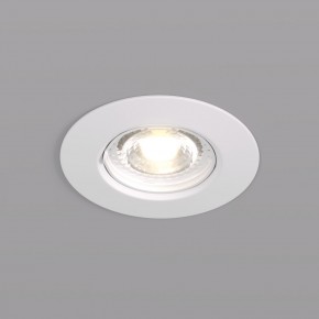 DK3028-WH Встраиваемый светильник, IP 20, 10 Вт, GU5.3, LED, белый, пластик в Перми - perm.ok-mebel.com | фото