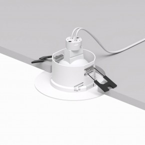 DK3028-WH Встраиваемый светильник, IP 20, 10 Вт, GU5.3, LED, белый, пластик в Перми - perm.ok-mebel.com | фото 3