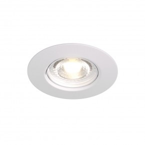 DK3028-WH Встраиваемый светильник, IP 20, 10 Вт, GU5.3, LED, белый, пластик в Перми - perm.ok-mebel.com | фото 5