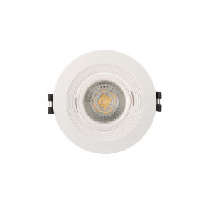 DK3029-WH Встраиваемый светильник, IP 20, 10 Вт, GU5.3, LED, белый, пластик в Перми - perm.ok-mebel.com | фото