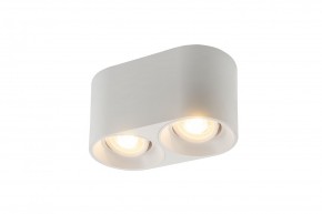 DK3036-WH Светильник накладной IP 20, 10 Вт, GU5.3, LED, белый, пластик в Перми - perm.ok-mebel.com | фото