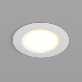 DK3046-WH Встраиваемый светильник, IP 20, 5Вт, LED, белый, пластик в Перми - perm.ok-mebel.com | фото