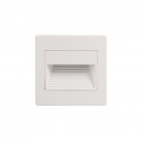 DK3050-WH Светильник встраиваемый в стену, IP 20, LED 3000, 1 Вт, белый, пластик в Перми - perm.ok-mebel.com | фото 3