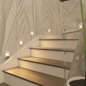 DK3050-WH Светильник встраиваемый в стену, IP 20, LED 3000, 1 Вт, белый, пластик в Перми - perm.ok-mebel.com | фото 9