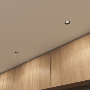 DK3055-BK Встраиваемый светильник, IP 20, 10 Вт, GU5.3, LED, черный, пластик в Перми - perm.ok-mebel.com | фото 4
