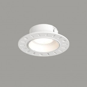 DK3055-WH Встраиваемый светильник, IP 20, 10 Вт, GU5.3, LED, белый, пластик в Перми - perm.ok-mebel.com | фото