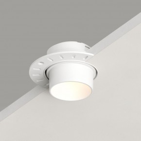 DK3056-WH Встраиваемый светильник под шпатлевку, IP20, до 15 Вт, LED, GU5,3, белый, пластик в Перми - perm.ok-mebel.com | фото 2