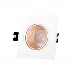 DK3071-WBR Встраиваемый светильник, IP 20, 10 Вт, GU5.3, LED, белый/бронзовый, пластик в Перми - perm.ok-mebel.com | фото