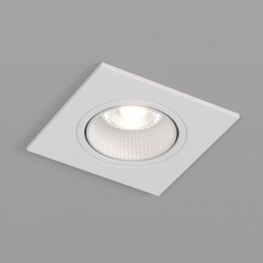 DK3071-WH Встраиваемый светильник, IP 20, 10 Вт, GU5.3, LED, белый/белый, пластик в Перми - perm.ok-mebel.com | фото