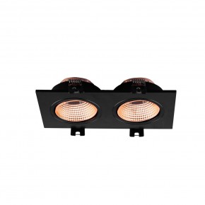 DK3072-BBR Встраиваемый светильник, IP 20, 10 Вт, GU5.3, LED, черный/бронзовый, пластик в Перми - perm.ok-mebel.com | фото 2