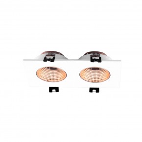 DK3072-WBR Встраиваемый светильник, IP 20, 10 Вт, GU5.3, LED, белый/бронзовый, пластик в Перми - perm.ok-mebel.com | фото 2