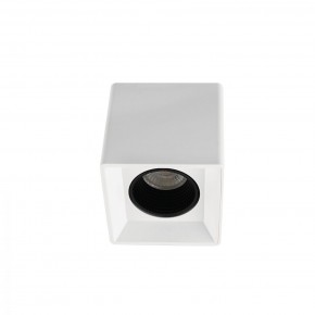 DK3080-WH+BK Светильник накладной IP 20, 10 Вт, GU5.3, LED, белый/черный, пластик в Перми - perm.ok-mebel.com | фото