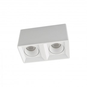 DK3085-WH Светильник накладной IP 20, 10 Вт, GU5.3, LED, белый/белый, пластик в Перми - perm.ok-mebel.com | фото
