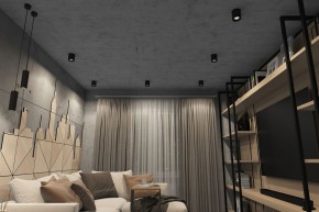 DK3090-BK+CH Светильник накладной IP 20, 10 Вт, GU5.3, LED, черный/хром, пластик в Перми - perm.ok-mebel.com | фото 2