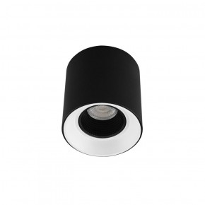 DK3090-BW+BK Светильник накладной IP 20, 10 Вт, GU5.3, LED, черно-белый/черный, пластик в Перми - perm.ok-mebel.com | фото
