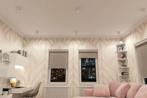 DK3090-WH+CH Светильник накладной IP 20, 10 Вт, GU5.3, LED, белый/хром, пластик в Перми - perm.ok-mebel.com | фото 2