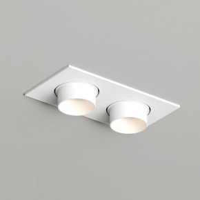DK3122-WH Встраиваемый светильник, IP20, до 15 Вт, LED, GU5,3, белый, пластик в Перми - perm.ok-mebel.com | фото