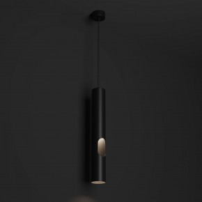 DK4045-BK Подвесной светильник, с декоративным вырезом, IP 20, до 15 Вт, LED, GU10, черный, алюминий в Перми - perm.ok-mebel.com | фото 2