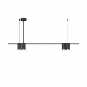DK4061-BK Подвесной светильник ORBIT, IP20, 4xGU10 LED до 15 Вт, черный матовый, алюминий в Перми - perm.ok-mebel.com | фото 3