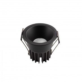 DK4500-BK Встраиваемый светильник, IP 20, 12 Вт, LED 3000, черный, алюминий в Перми - perm.ok-mebel.com | фото