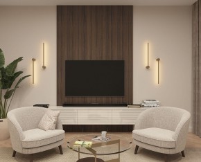 DK5010-SG Бра 600 мм, 3000К, IP20, 5 Вт, матовое золото в Перми - perm.ok-mebel.com | фото 5