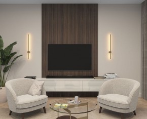 DK5012-SG Бра 800 мм, 3000К, IP20,7 Вт, матовое золото в Перми - perm.ok-mebel.com | фото 5