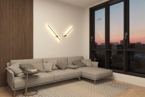 DK5012-SG Бра 800 мм, 3000К, IP20,7 Вт, матовое золото в Перми - perm.ok-mebel.com | фото 7