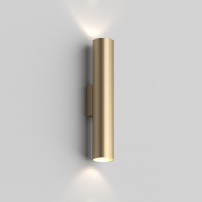 DK5022-SG Настенный светильник, IP20, до 15 Вт, LED, 2xGU10, матовое золото, алюминий в Перми - perm.ok-mebel.com | фото