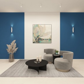 DK5022-WH Настенный светильник, IP20, до 15 Вт, LED, 2xGU10, белый, алюминий в Перми - perm.ok-mebel.com | фото 4