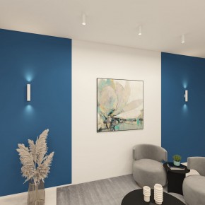 DK5022-WH Настенный светильник, IP20, до 15 Вт, LED, 2xGU10, белый, алюминий в Перми - perm.ok-mebel.com | фото 5