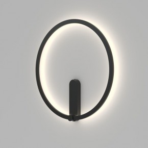 DK5035-BK Бра ROUND со светодиодом, IP20, 24W, 3000/4000/6500K, черный, алюминий в Перми - perm.ok-mebel.com | фото