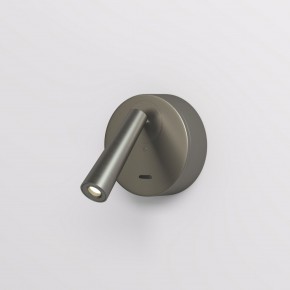 DK5072-DN Бра SHINE WALL со светодиодом, D104*H68, IP20, 3000К, 3W, RA?90, темный никель, алюминий в Перми - perm.ok-mebel.com | фото