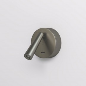 DK5072-DN Бра SHINE WALL со светодиодом, D104*H68, IP20, 3000К, 3W, RA?90, темный никель, алюминий в Перми - perm.ok-mebel.com | фото 2