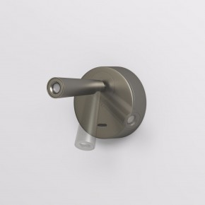 DK5072-DN Бра SHINE WALL со светодиодом, D104*H68, IP20, 3000К, 3W, RA?90, темный никель, алюминий в Перми - perm.ok-mebel.com | фото 3