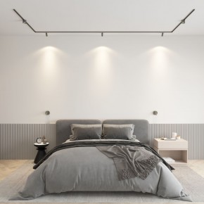 DK5072-DN Бра SHINE WALL со светодиодом, D104*H68, IP20, 3000К, 3W, RA?90, темный никель, алюминий в Перми - perm.ok-mebel.com | фото 4