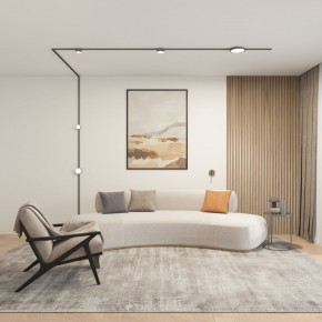 DK5072-DN Бра SHINE WALL со светодиодом, D104*H68, IP20, 3000К, 3W, RA?90, темный никель, алюминий в Перми - perm.ok-mebel.com | фото 5