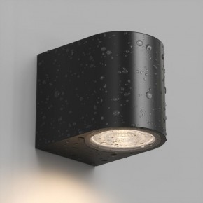 DK9790-BK Настенный уличный светильник NARVIK, IP44, GU10 LED, до 15 Вт, черный, алюминий в Перми - perm.ok-mebel.com | фото 3