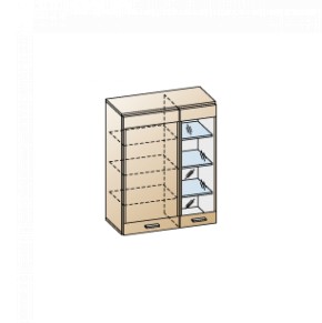 Гостиная Камелия Композиция 1 (Гикори Джексон темный) в Перми - perm.ok-mebel.com | фото 9