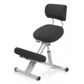 Коленный стул Smartstool со спинкой КМ01В + Чехлы в Перми - perm.ok-mebel.com | фото