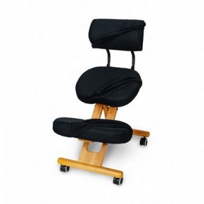 Коленный стул со спинкой Smartstool KW02В + Чехлы в Перми - perm.ok-mebel.com | фото