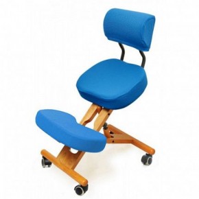 Коленный стул со спинкой Smartstool KW02В + Чехлы в Перми - perm.ok-mebel.com | фото 2