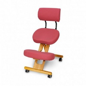 Коленный стул со спинкой Smartstool KW02В + Чехлы в Перми - perm.ok-mebel.com | фото 5
