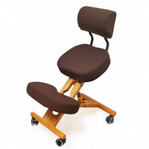 Коленный стул со спинкой Smartstool KW02В + Чехлы в Перми - perm.ok-mebel.com | фото 7