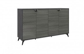 Комодино ПМ-390.03 Комод (ЛДСП Матера/МДФ Санторини темный) в Перми - perm.ok-mebel.com | фото 2