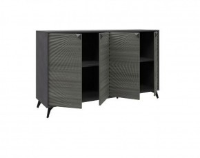 Комодино ПМ-390.03 Комод (ЛДСП Матера/МДФ Санторини темный) в Перми - perm.ok-mebel.com | фото 3
